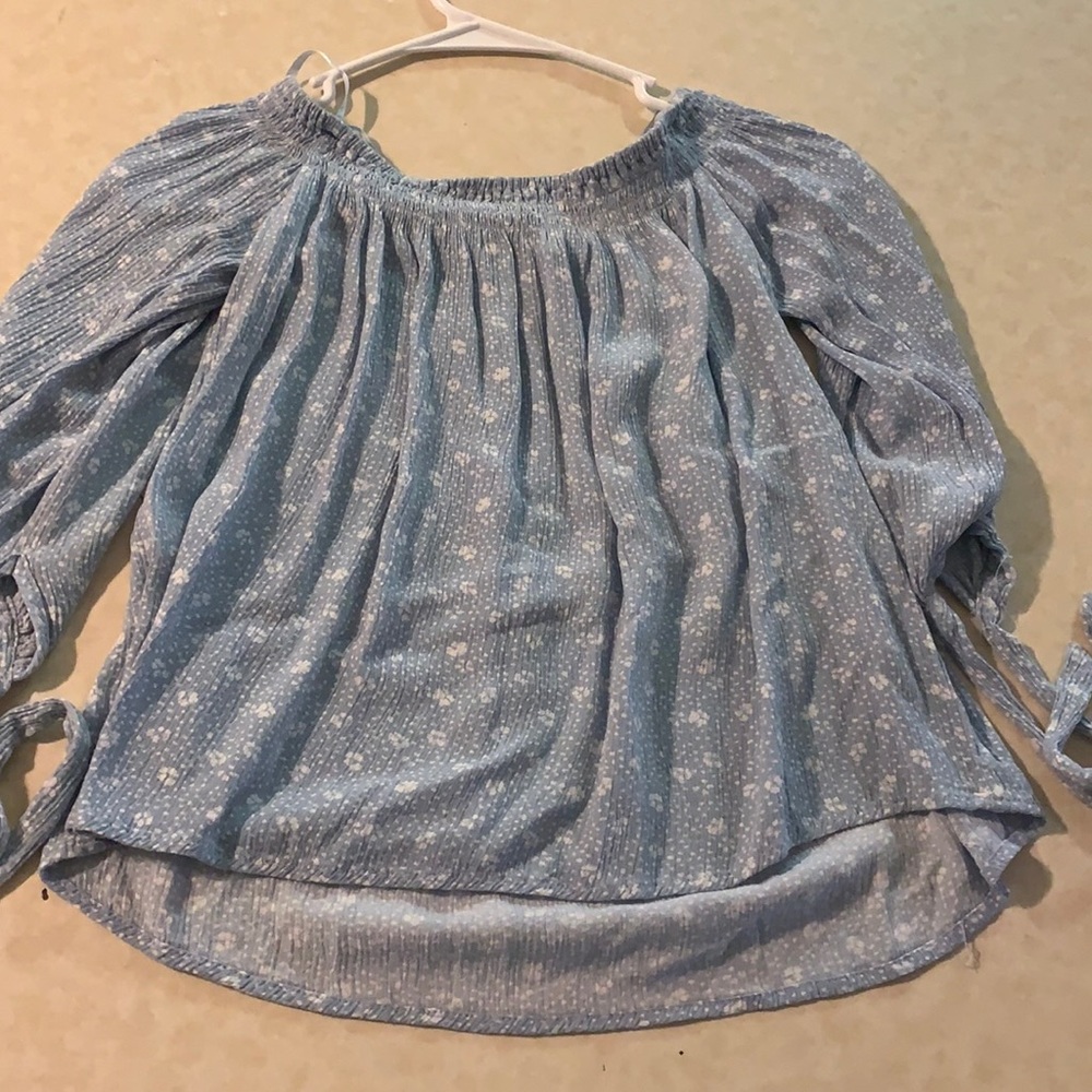 Blue blouse size: S